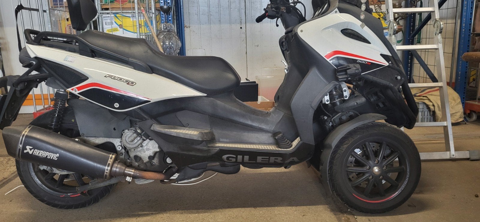 Gilera Fuoco 500LT - 2017 - Akrapovic & Malossi, Ophalen of Verzenden