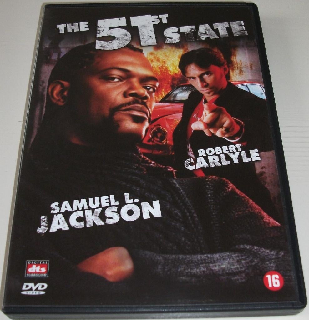 Dvd *** 51ST STATE *** Just business as usual, Cd's en Dvd's, Dvd's | Actie, Zo goed als nieuw, Actie, Vanaf 16 jaar, Ophalen of Verzenden