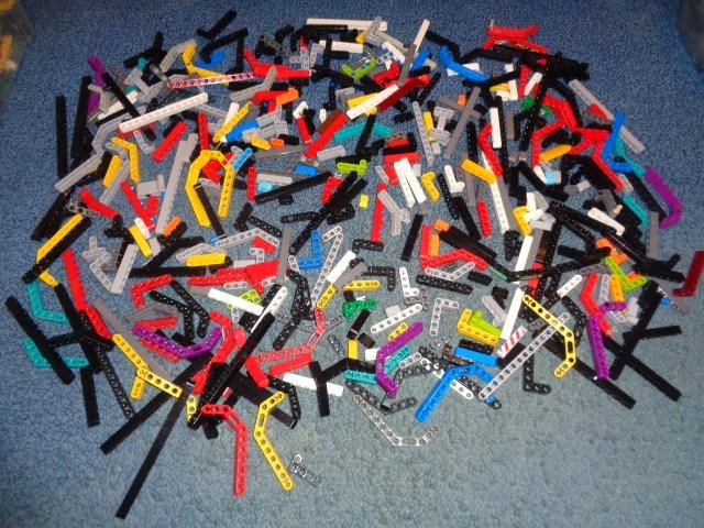 Partij X94=450x Lego technic beams