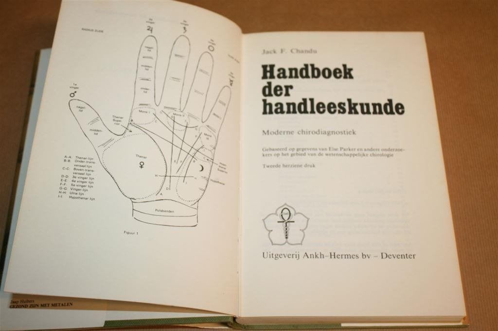Handboek der handleeskunde. Jack F. Chandu., Boeken, Ophalen of Verzenden, Gelezen, Overige onderwerpen, Achtergrond en Informatie