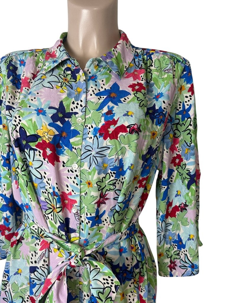 Pom Amsterdam jurk XL, Kleding | Dames, Maat 46/48 (XL) of groter, Ophalen of Verzenden, Zo goed als nieuw, Onder de knie