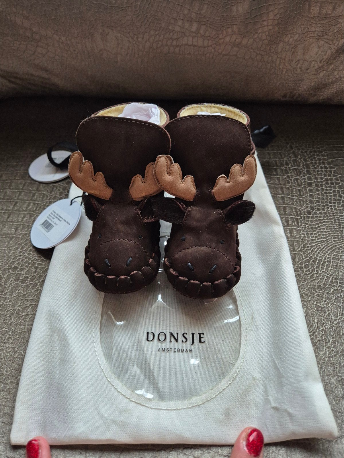Nieuw! Donsje Rendier Laarsjes Kapi Exclusive Lining, Kinderen en Baby's, Jongetje of Meisje, Laarsjes, Nieuw, Donsje Amsterdam