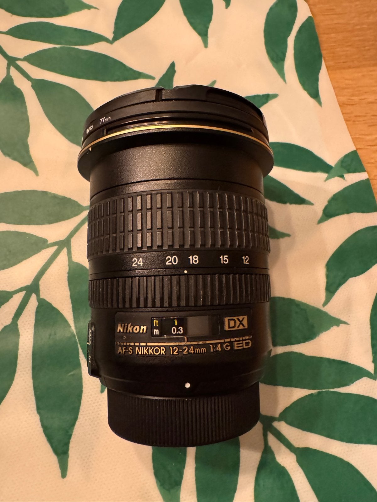 Nikon AF-S Nikkor 12-24mm f/4G ED DX - Groothoeklens, Audio, Tv en Foto, Autofocus, Nikon, Zo goed als nieuw, Nikon F-mount