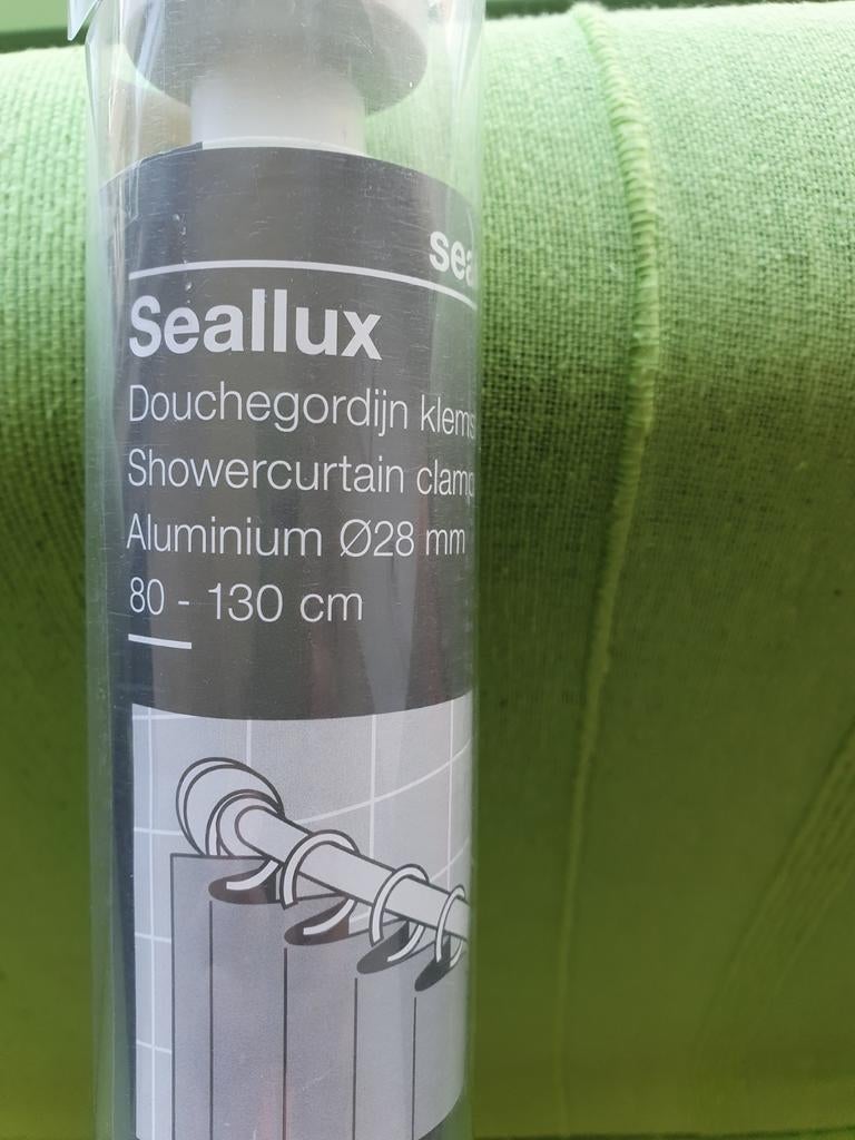 Sealskin Seallux douchegordijn klemstang 80-130cm, Ophalen, Nieuw