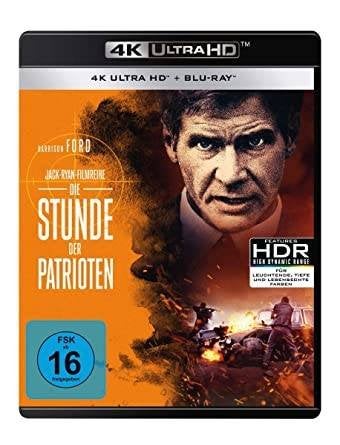 Patriot Games 4K UHD Nieuw Geseald., Cd's en Dvd's, Blu-ray, Engels, Nederlands, Film, Ophalen of Verzenden