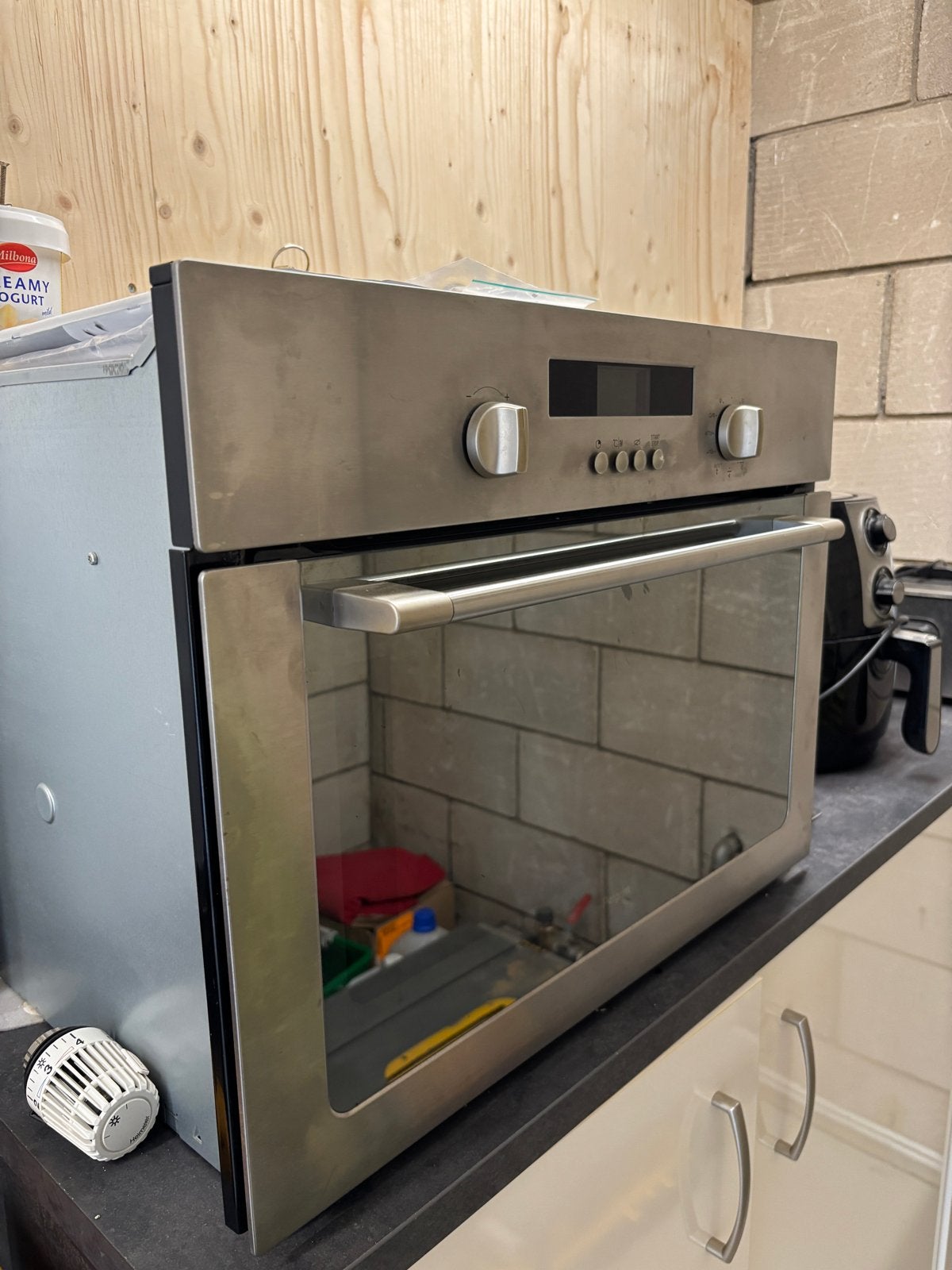 Pelgrim Combi Oven Magnetron - Inbouw, Witgoed en Apparatuur, Ovens, Ophalen, 45 tot 50 cm, Gebruikt, Hete lucht