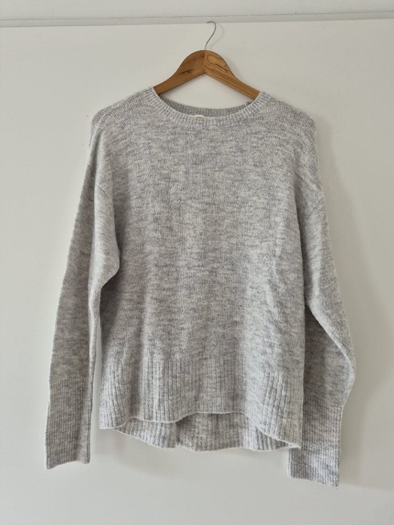 Trui H&M maat S dames - grijs, H&M, Ophalen of Verzenden, Zo goed als nieuw, Maat 36 (S)