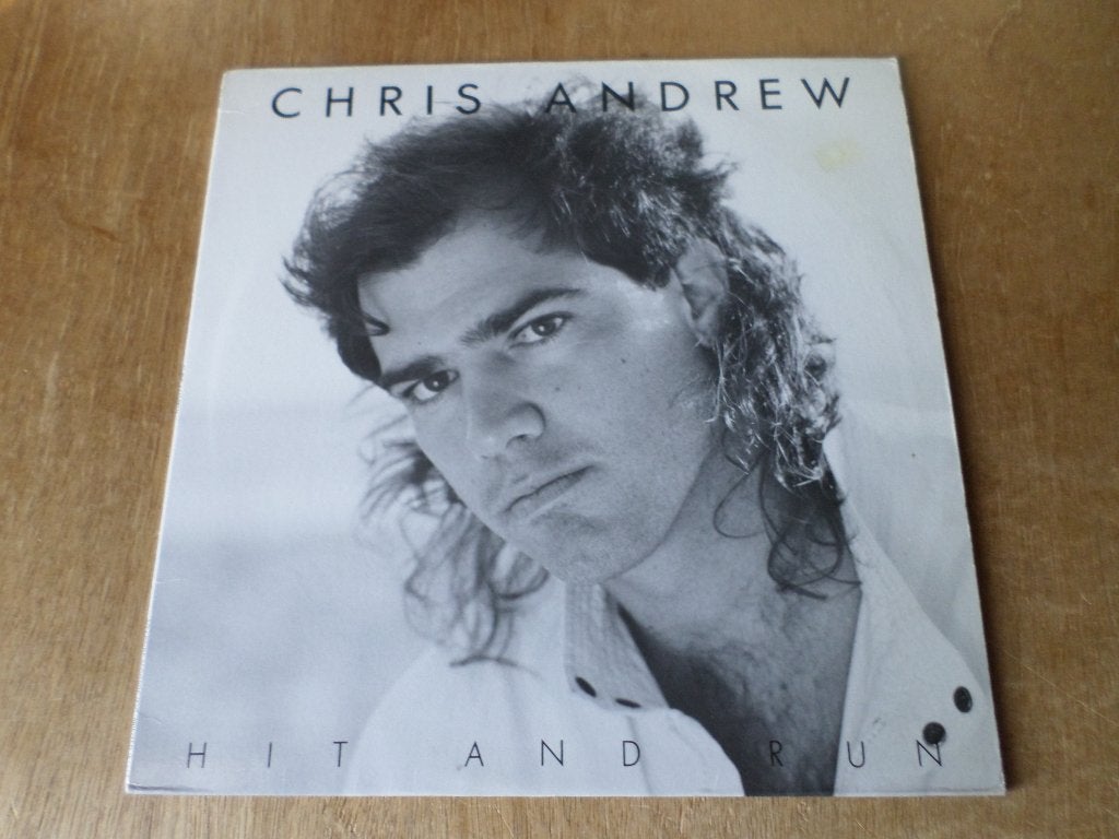 Chris Andrew - Hit And Run LP, LP, Rock, Ophalen of Verzenden, Zo goed als nieuw
