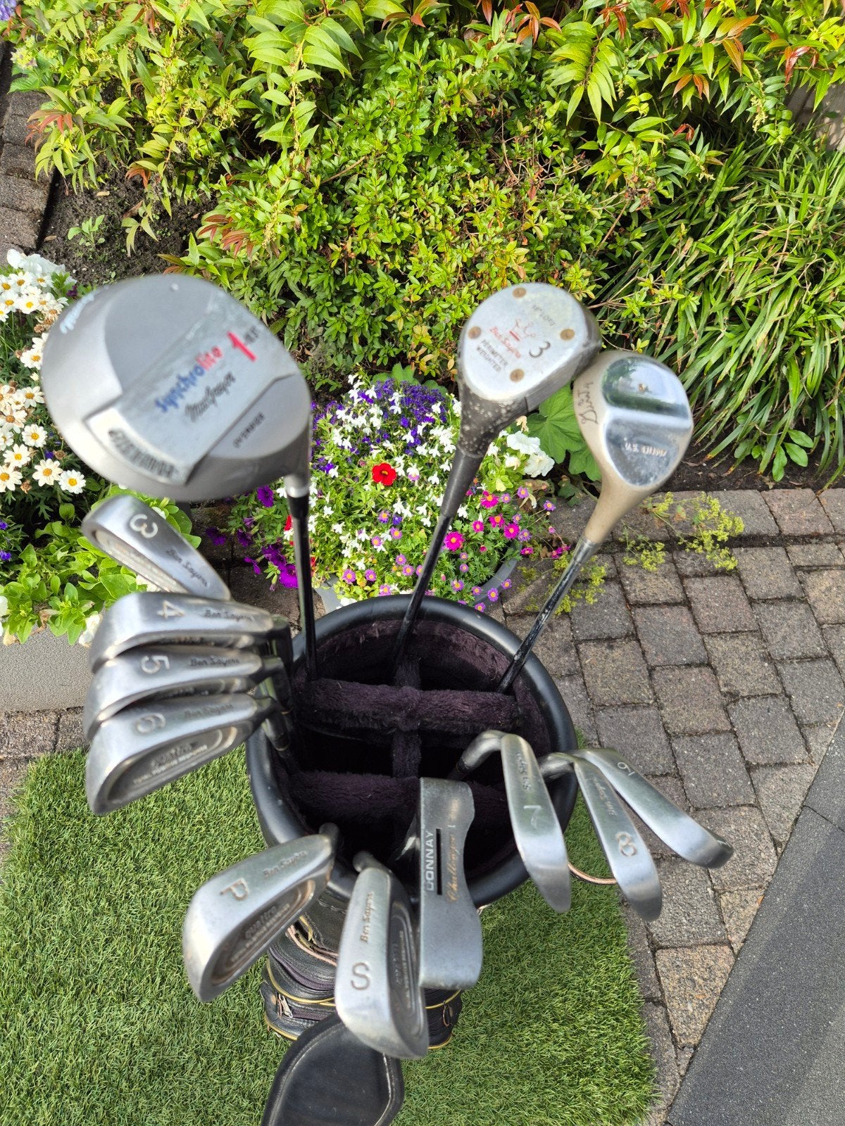Ben Sayers heren golfset met stevige golftas, Sport en Fitness, Golf, Ophalen of Verzenden, Gebruikt, Set