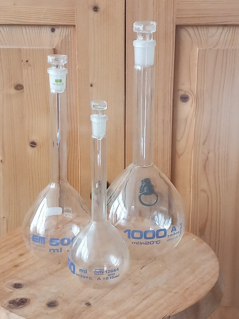 Te koop: Drie maatkolven, Ophalen of Verzenden, Zo goed als nieuw, Glas