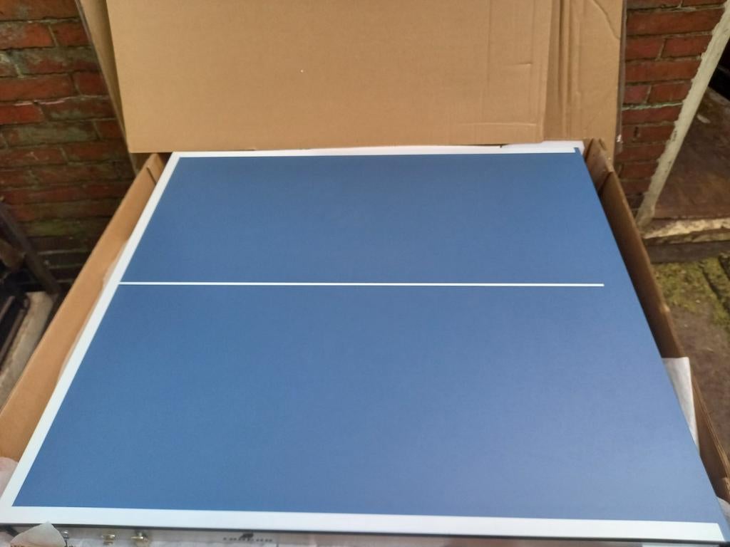 Mini Tafeltennistafel - Compact en Draagbaar voor Vakantie, Sport en Fitness, Tafeltennis, Ophalen of Verzenden, Nieuw, Tafel Indoor