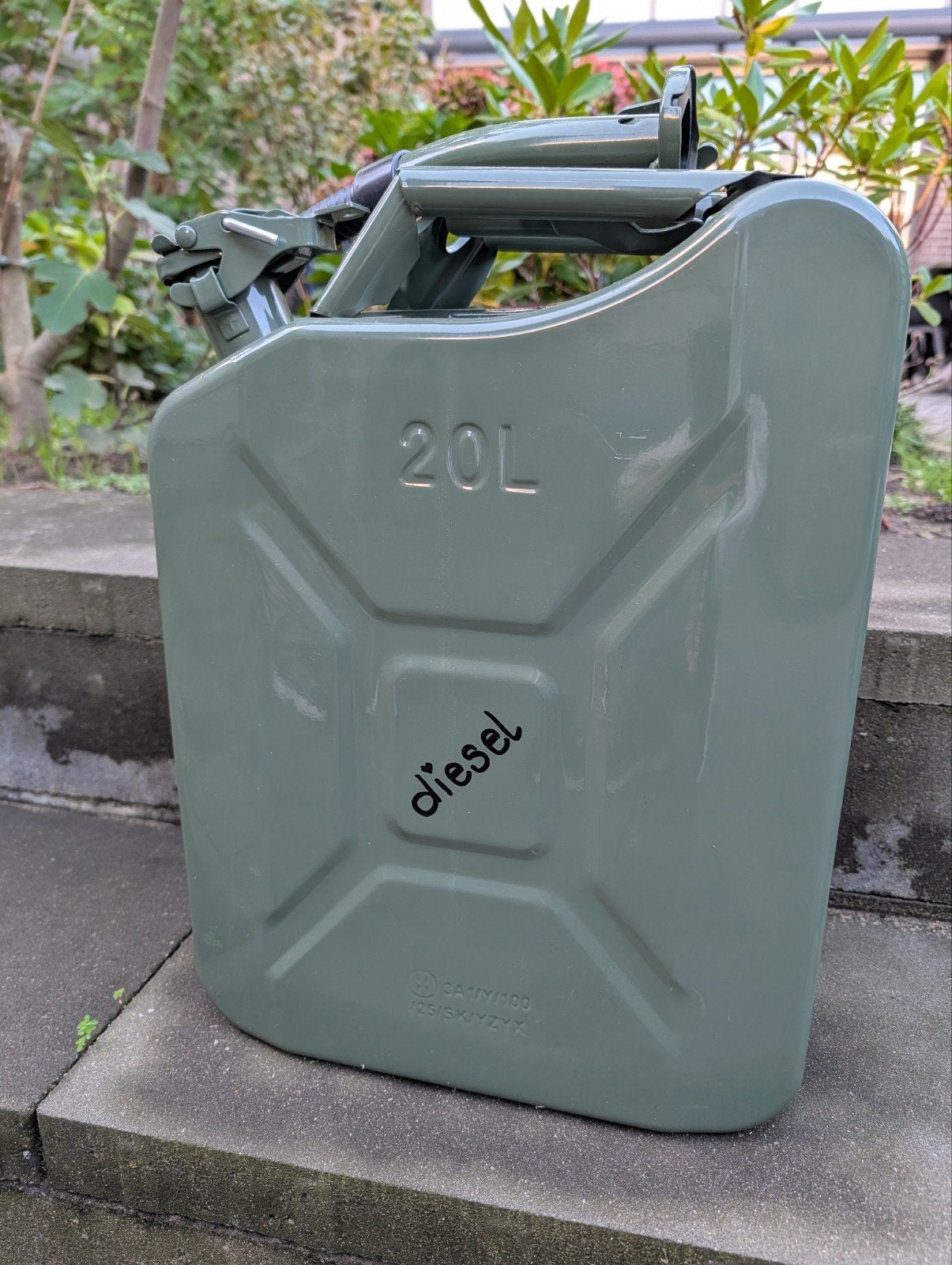 Jerrycan met schenktuit én ong. 18 l diesel!, Ophalen, Nieuw
