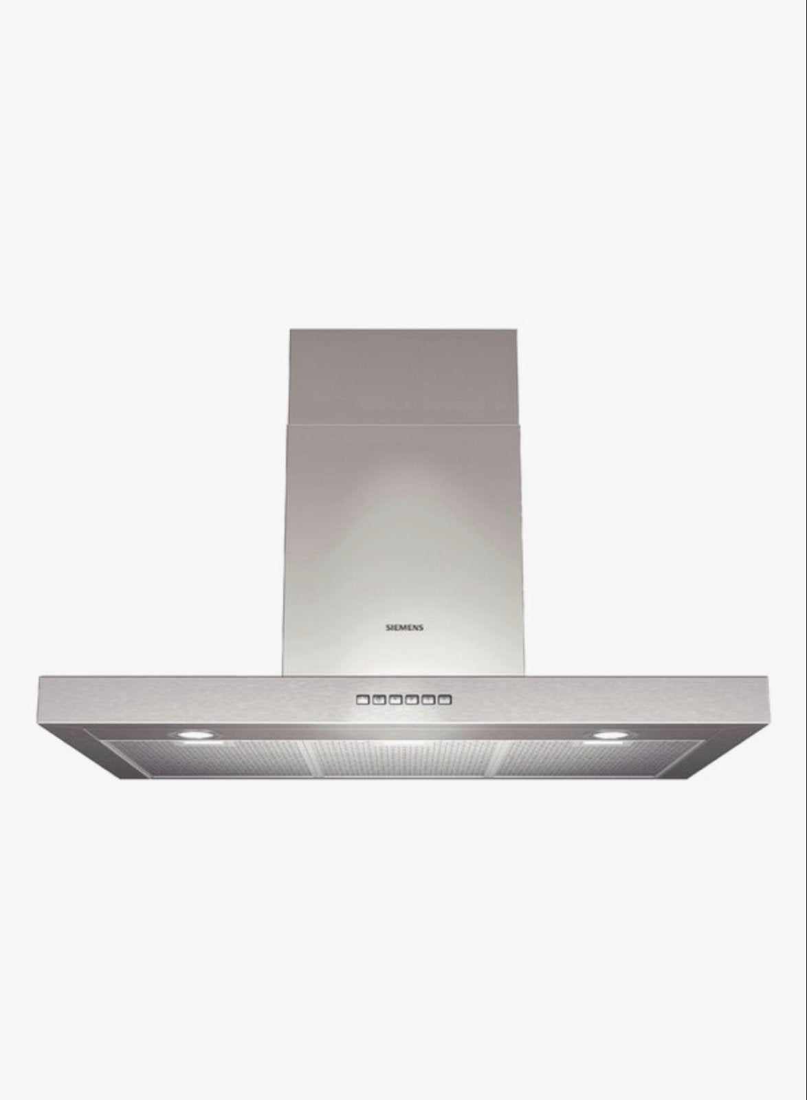 Siemens Wandschouwkap - RVS Afzuigkap LC96BA530, Ophalen, Gebruikt, Wandschouwkap, 400 tot 600 m³ per uur