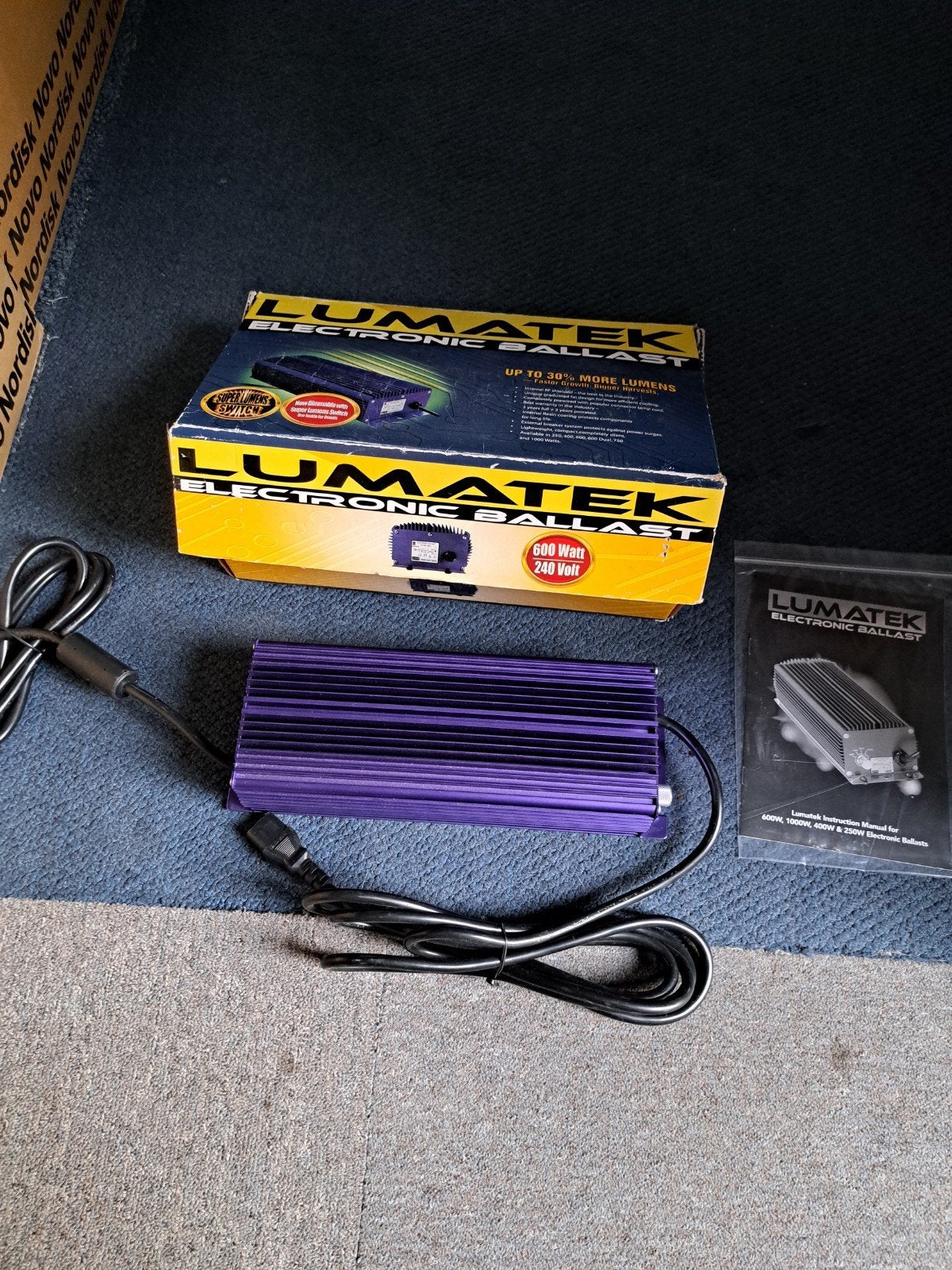 2x Lumatek Electronic Ballast 600 Watt 240 Volt (Nieuw), Ophalen of Verzenden