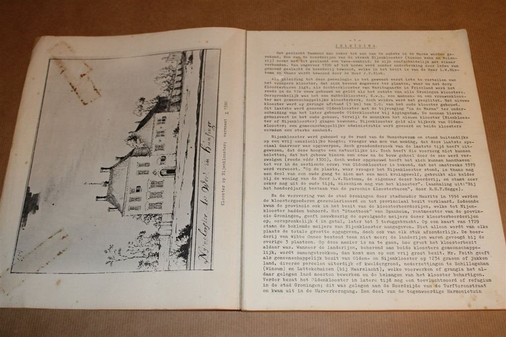 Genealogie Familie Tammens [Deel 5] — Zeldzame Uitgave 1958, Ophalen of Verzenden, Gelezen
