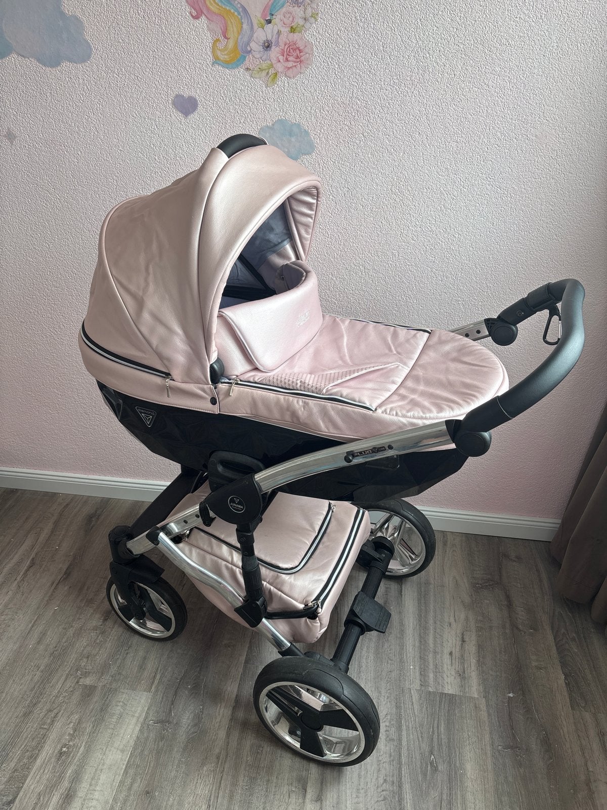 Junama Diamond Kinderwagen 3-in-1, Gebruikt, Combiwagen, Met autostoeltje, Ophalen