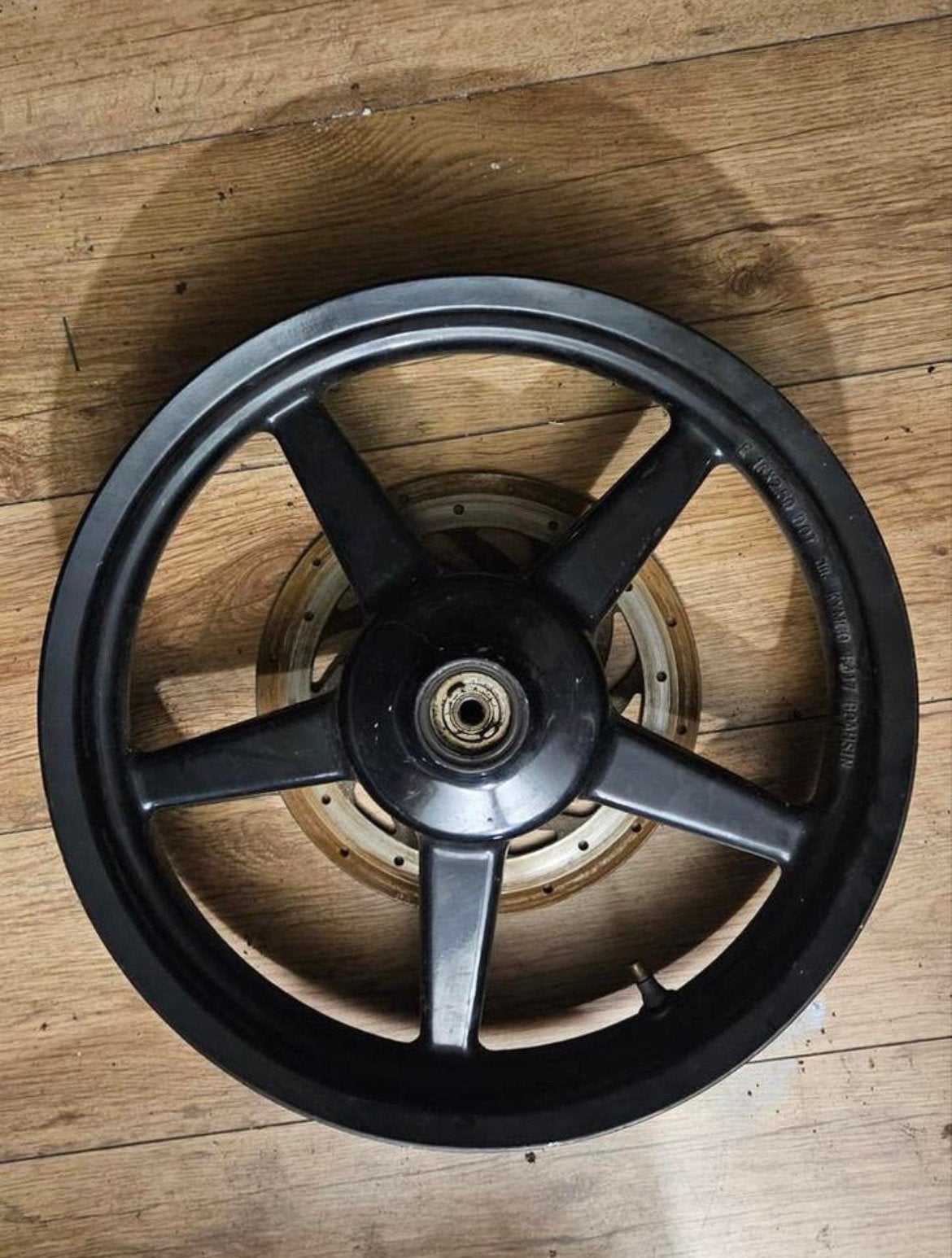 Voorwiel Kymco people s zwart €15, Motoren, Ophalen of Verzenden
