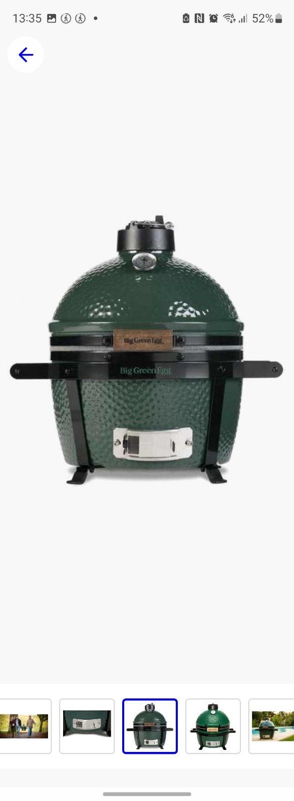 Big Green Egg MiniMax Kamado BBQ - nieuw en ongebruikt, Ophalen, Nieuw