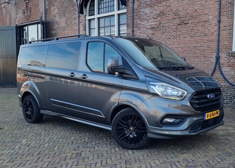 Ford Transit Custom Sport L2H1 dubbele cabine 170PK EX BTW, Voorwielaandrijving, USB, 2175 kg, 1995 cc