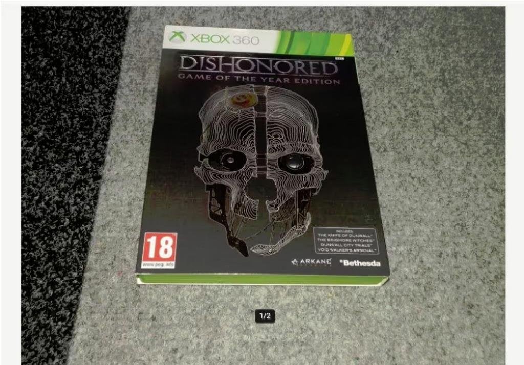 Xbox 360 spel dishonored game of the year edition, Avontuur en Actie, Online, Gebruikt, Vanaf 18 jaar