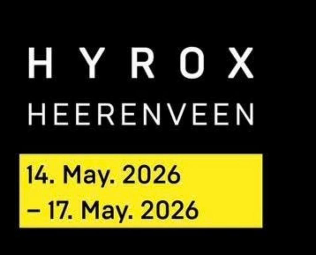 GEZOCHT: Hyrox Heerenveen Solo Woman - Donderdag 14 mei!, Eén persoon