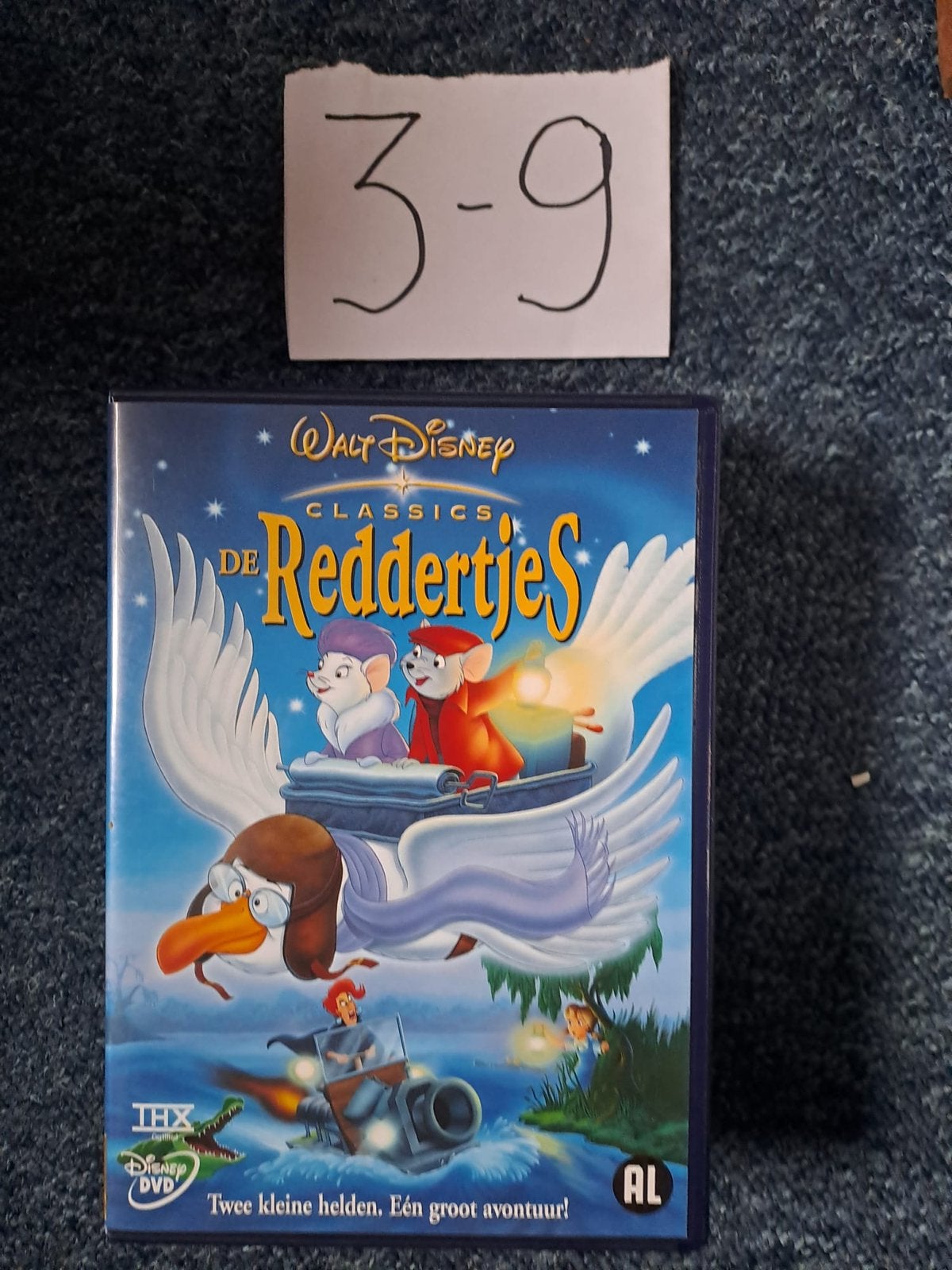 Walt Disney Classics: De Reddertjes DVD, Gebruikt, Animatie, Alle leeftijden, Nederlands