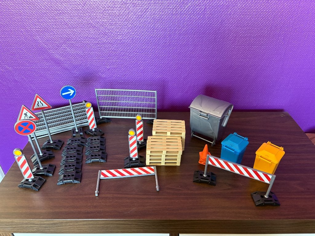 Bruder wegwerkzaamheden set, Ophalen of Verzenden, Gebruikt