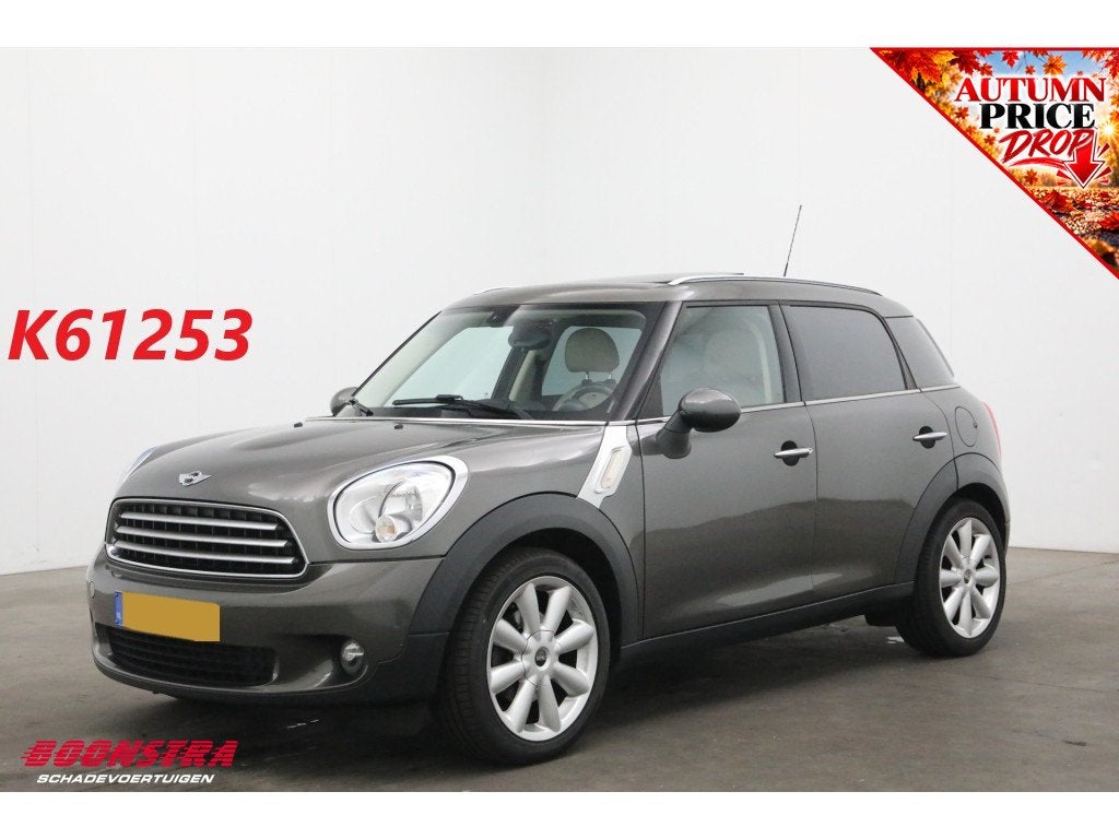 MINI Countryman 1.6 Cooper Edition Pano Leder SHZ Cruise Nav, Auto's, Voorwielaandrijving, Euro 5, Gebruikt, 122 pk