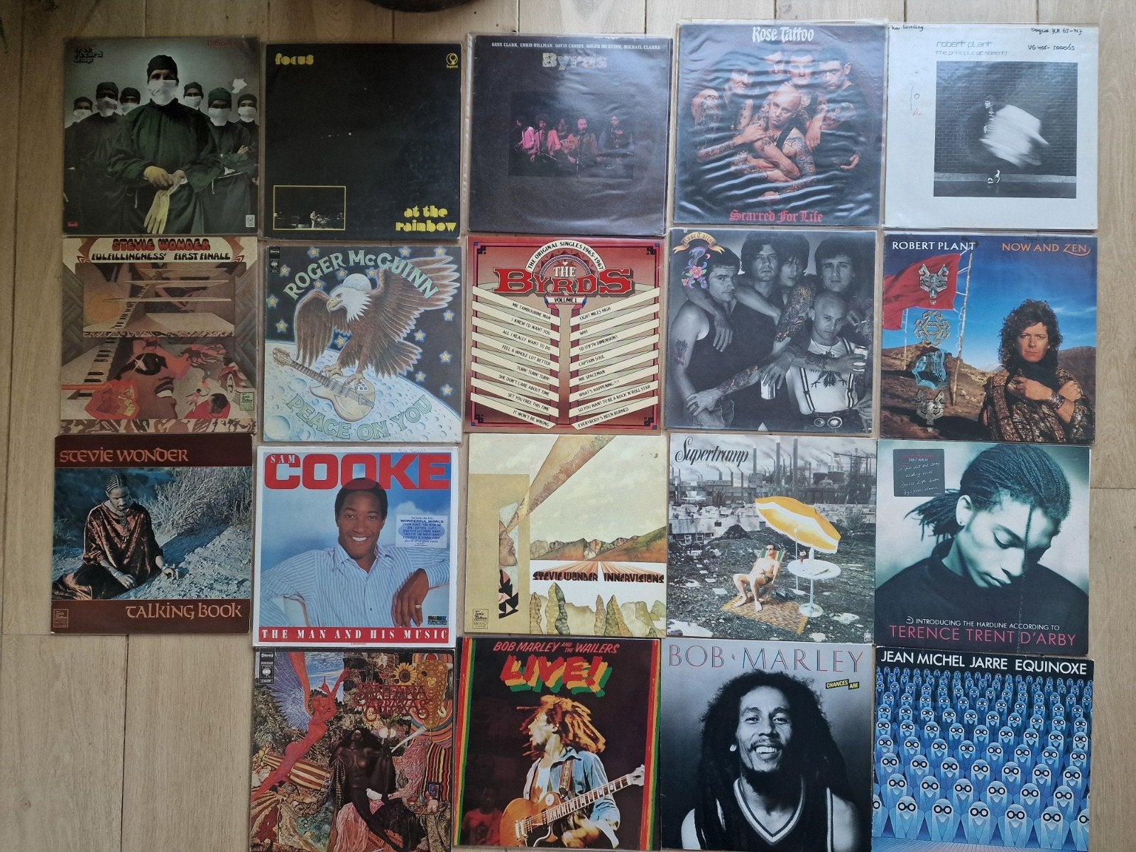 77 lp's vinyl platen pop rock van alles engels talig, Ophalen of Verzenden, Gebruikt, Overige formaten