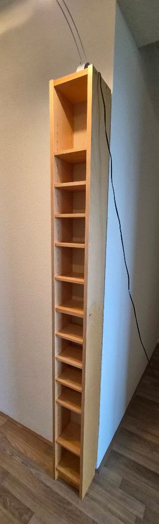ikea cd dvd kast, Huis en Inrichting, Ophalen of Verzenden, Gebruikt, Hout, Cd's of Dvd's