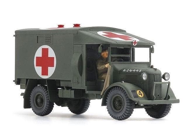 Tamiya	32605	British 2-ton 4x2 Ambulance (Austin K2/Y)	1/48, Auto, Verzenden, 1:32 tot 1:50, Nieuw