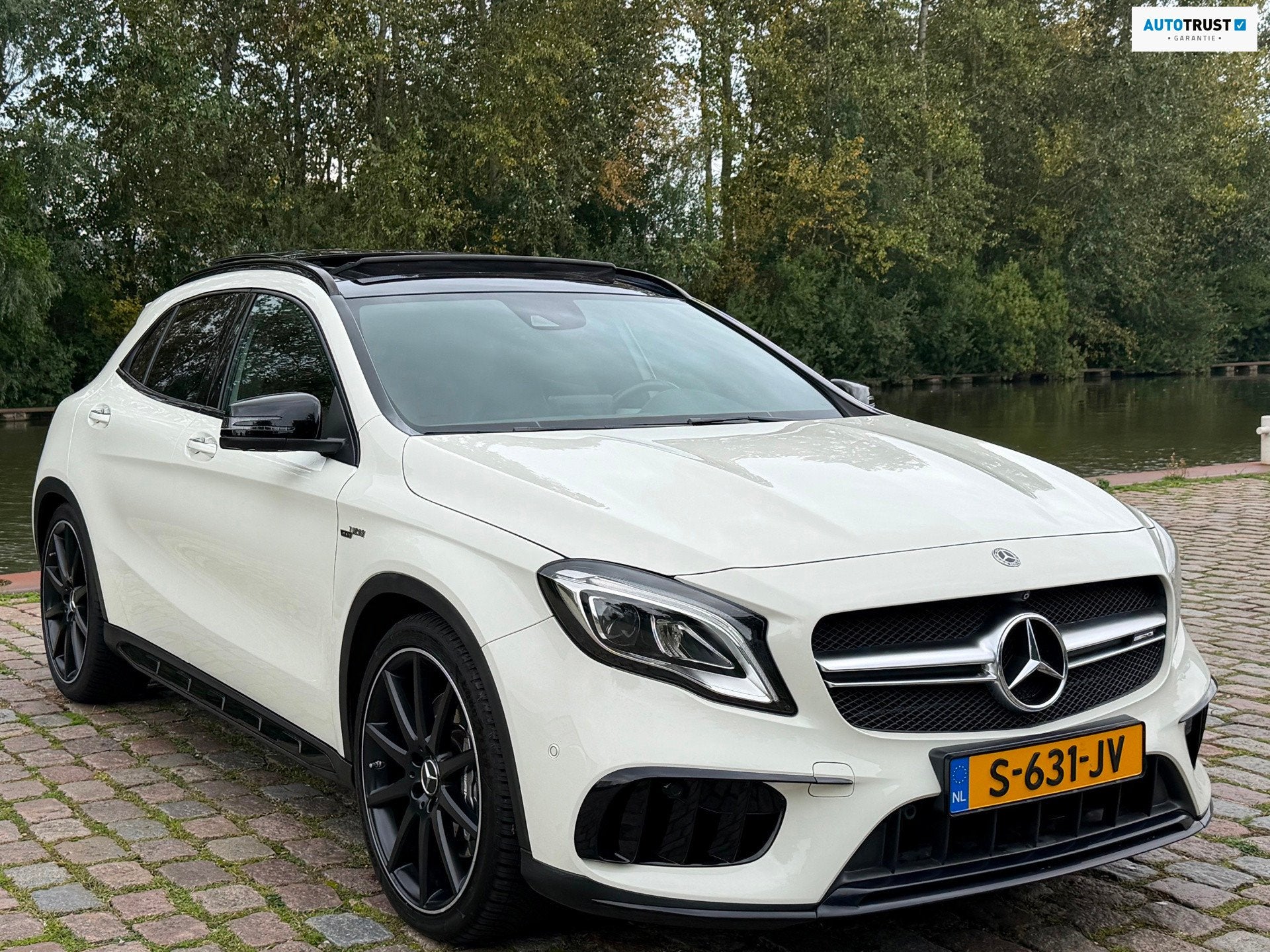 Mercedes-Benz GLA-klasse AMG 45 4MATIC Premium Plus DEALER O, Automaat, Dealer onderhouden, Gebruikt, Euro 6