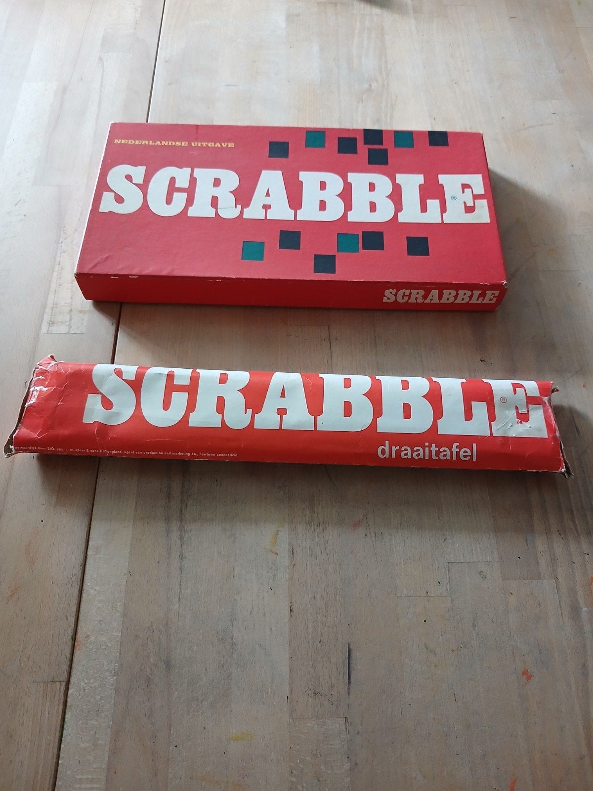 Scrabble en draaitafel ( sio), Ophalen of Verzenden