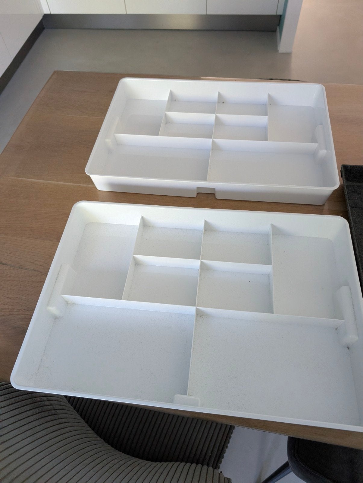 Sorteer bak, Ophalen, 50 tot 75 cm, 40 tot 60 cm, Minder dan 35 cm