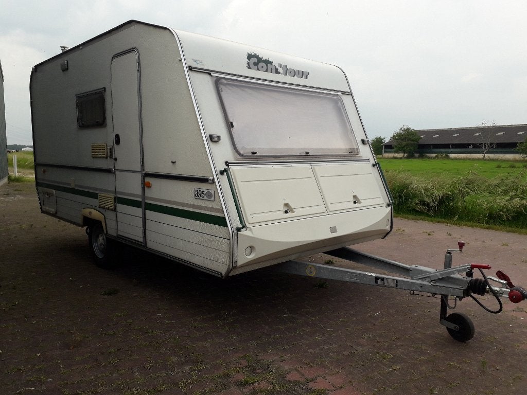 Home-Car 395H Contour, Home-car, Dwars-stapelbed, Treinzit, 750 - 1000 kg