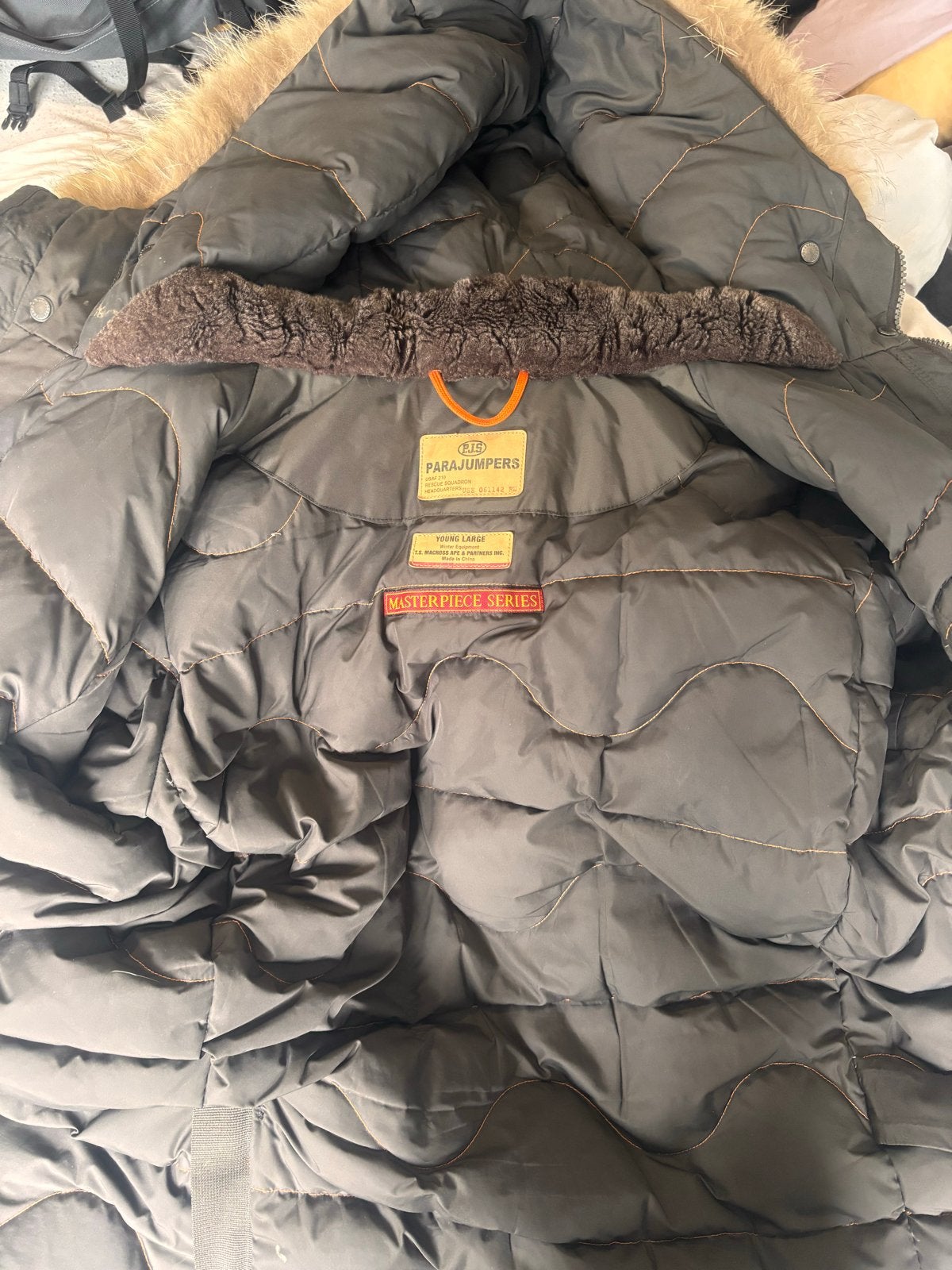 Parajumpers Masterpiece Series Winterjas - Maat s, Ophalen, Gedragen, Maat 46 (S) of kleiner, Zwart