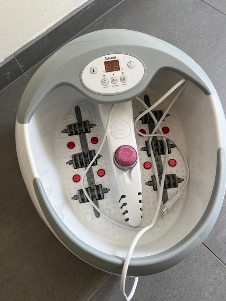 Beurer FB50 Voetenbad met Massage en Warmtefunctie, Witgoed en Apparatuur, Persoonlijke-verzorgingsapparatuur, Ophalen, Zo goed als nieuw