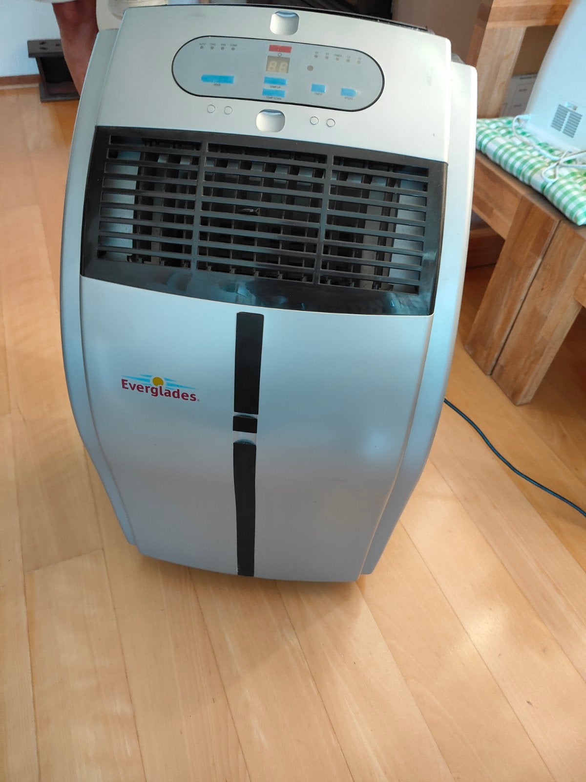 Everglades Mobiele Airco EV9039 met Afstandsbediening, Minder dan 60 m³, 3 snelheden of meer, Ophalen of Verzenden, Koelen en Ontvochtigen