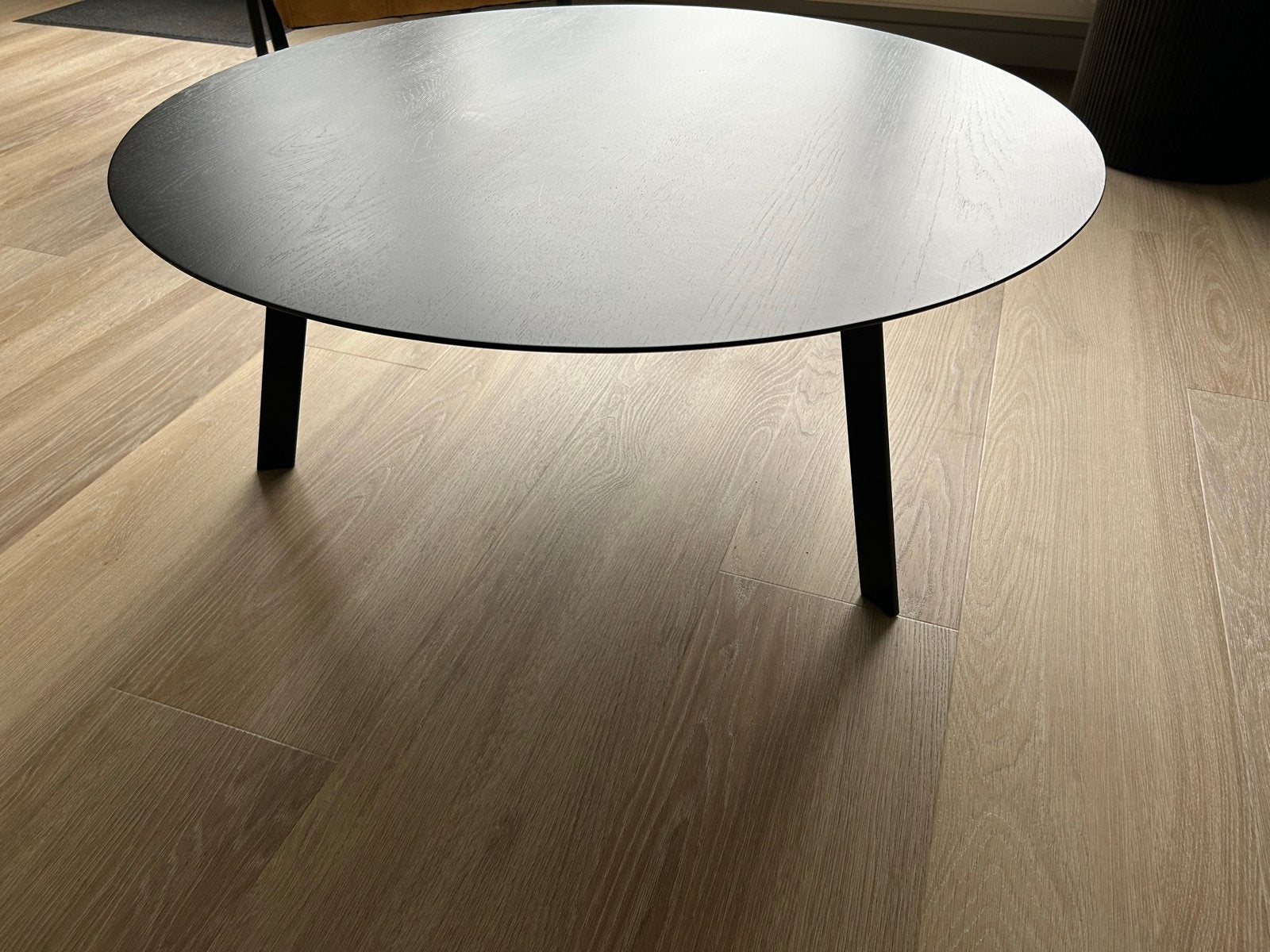 Studio Henk New Co Salontafel - Zwart Eiken/Staal, Ophalen, Gebruikt, 50 tot 100 cm, 5 – 50