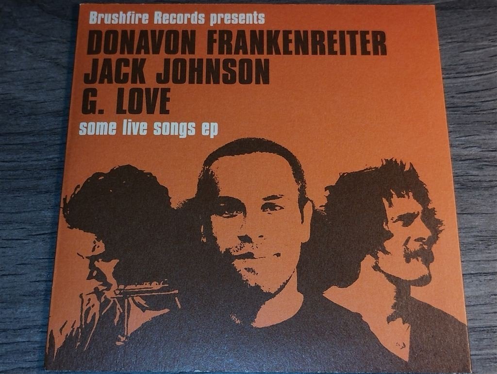 Donavon Frankenreiter, Jack Johnson, G. Love ‎- Some Live So, Ophalen of Verzenden, Zo goed als nieuw