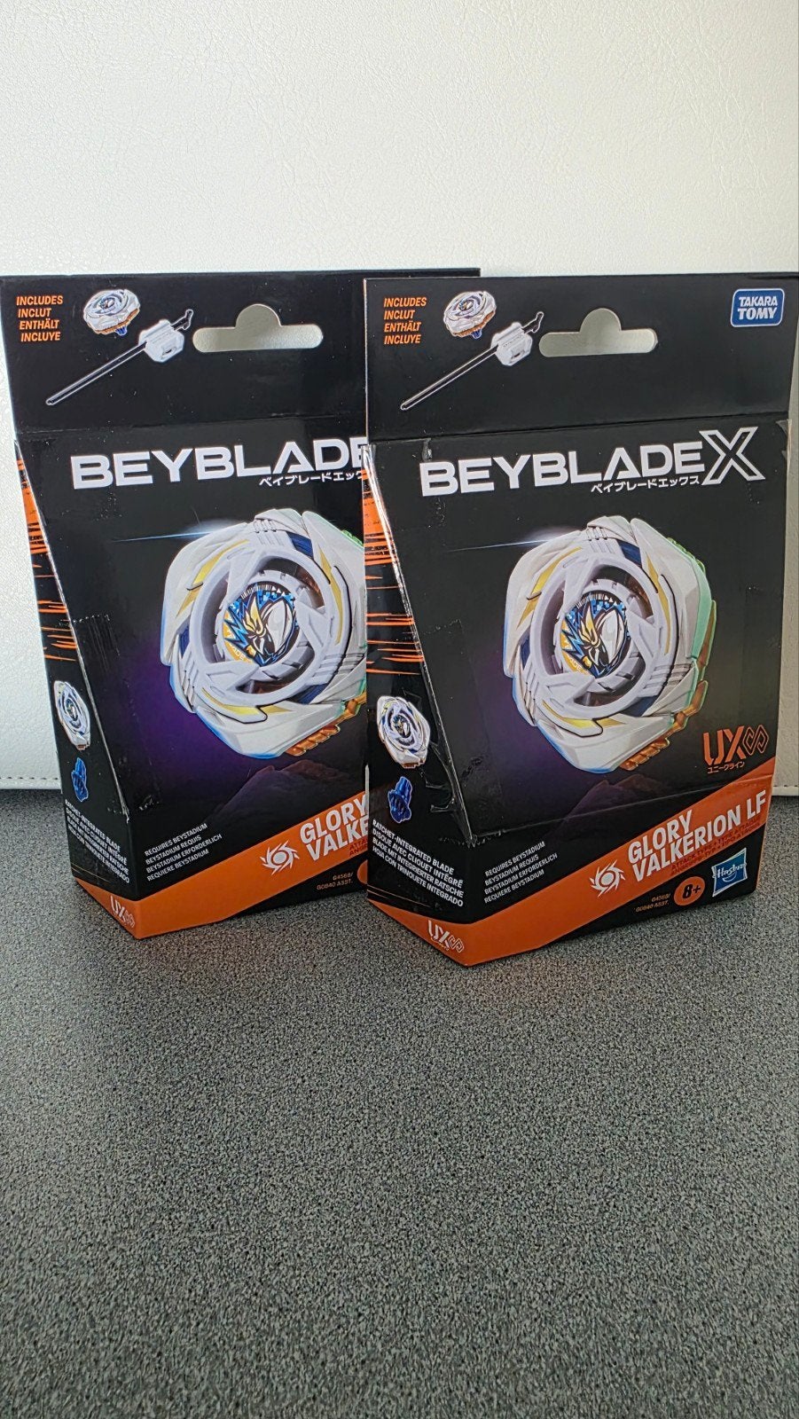 2x Beyblade X UX-00 Glory Valkerion LF - Nieuw in doos, Ophalen of Verzenden, Nieuw, Jongen of Meisje