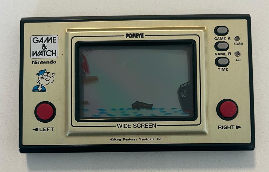 Nintendo Game & Watch Popeye Wide Screen (PP-23), Spelcomputers en Games, Ophalen of Verzenden, Nintendo, Gebruikt