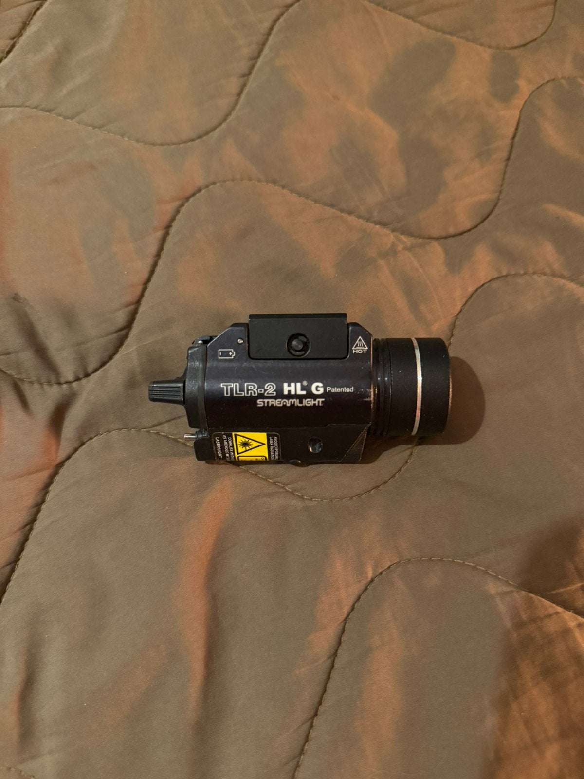 Streamlight TLR 2 HL G, Ophalen of Verzenden, Zo goed als nieuw, Batterij