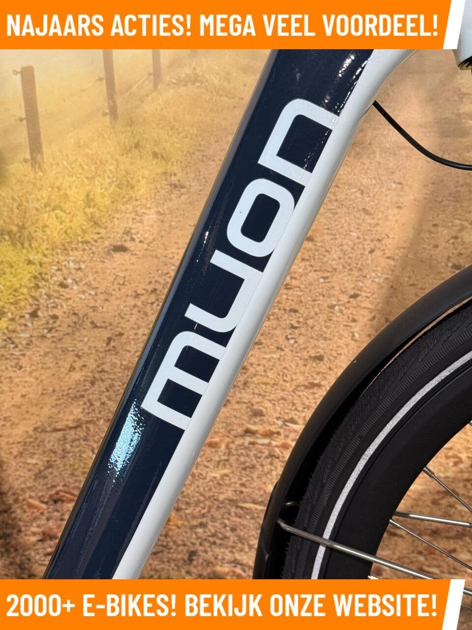 Muon Vesper Elektrische fiets met Shimano midden motor ebike, 55 tot 59 cm, Nieuw, 50 km per accu of meer, Overige merken