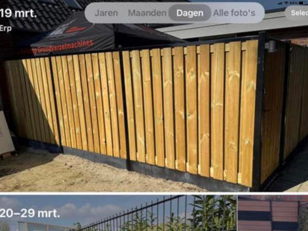 Diverse Hekwerk Materialen & Plaatsing Mogelijk, Ophalen, Zo goed als nieuw, Overige materialen, Overige typen