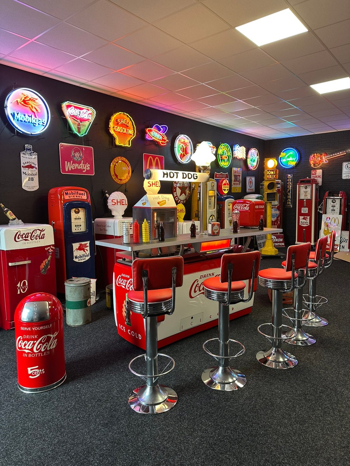 Unieke Amerikaanse 1950’s Cavalier Coca Cola Hot Dog verkoop, Verzamelen, Automaten | Overige, Ophalen, Gebruikt