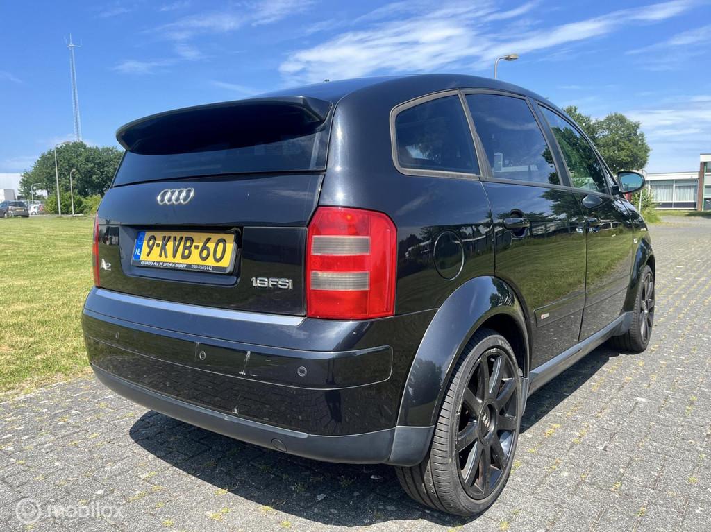 Audi A2 1.6 FSI S Line / APK / Airco / Cruise / Leder / Stoe, Voorwielaandrijving, 970 kg, Gebruikt, 31 €/maand