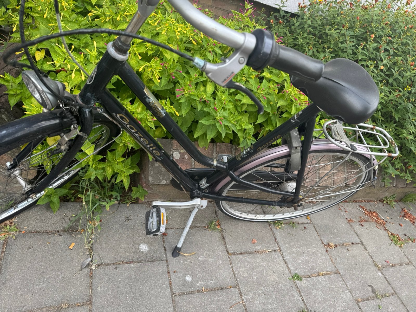 Fiets met slot, Fietsen en Brommers, Fietsen | Tandems, Ophalen, Minder dan 10 versnellingen, Gebruikt, Minder dan 49 cm