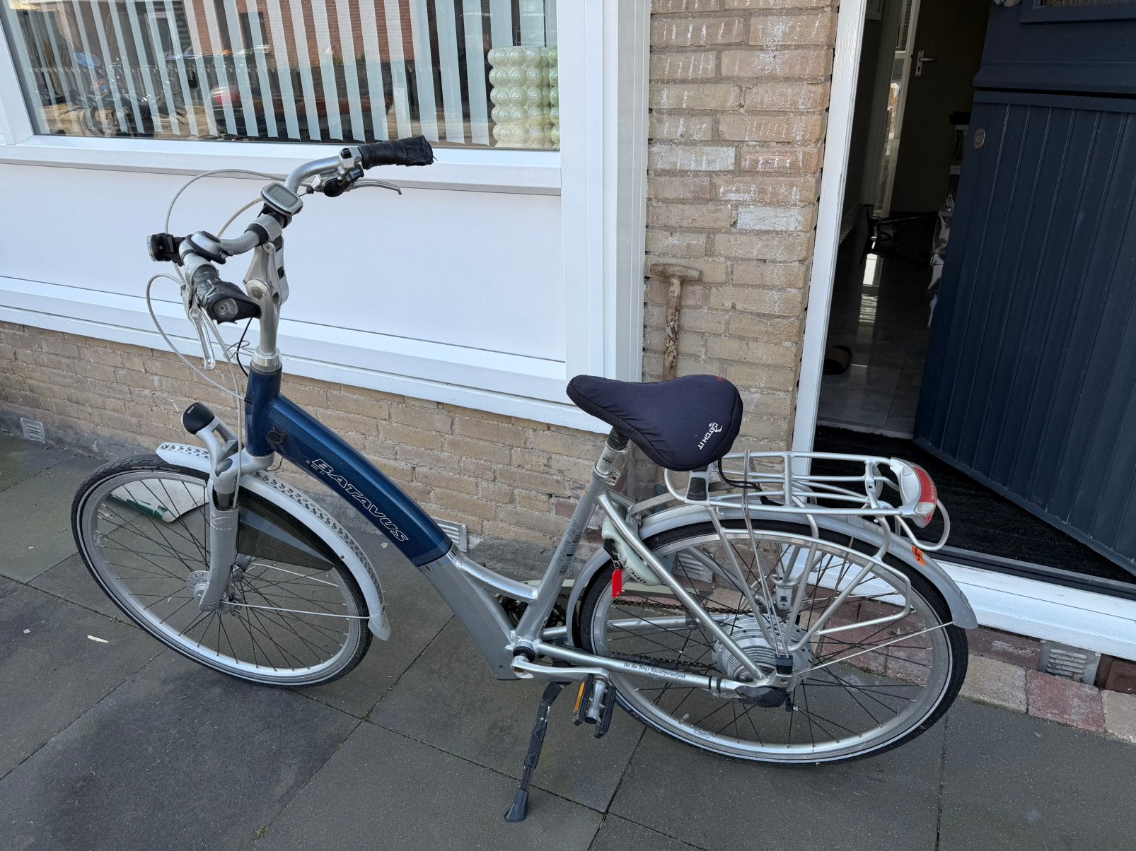 Elektronische fiets batvus in Topconditie kleim mankement, Ophalen of Verzenden, Zo goed als nieuw, 20 inch of meer