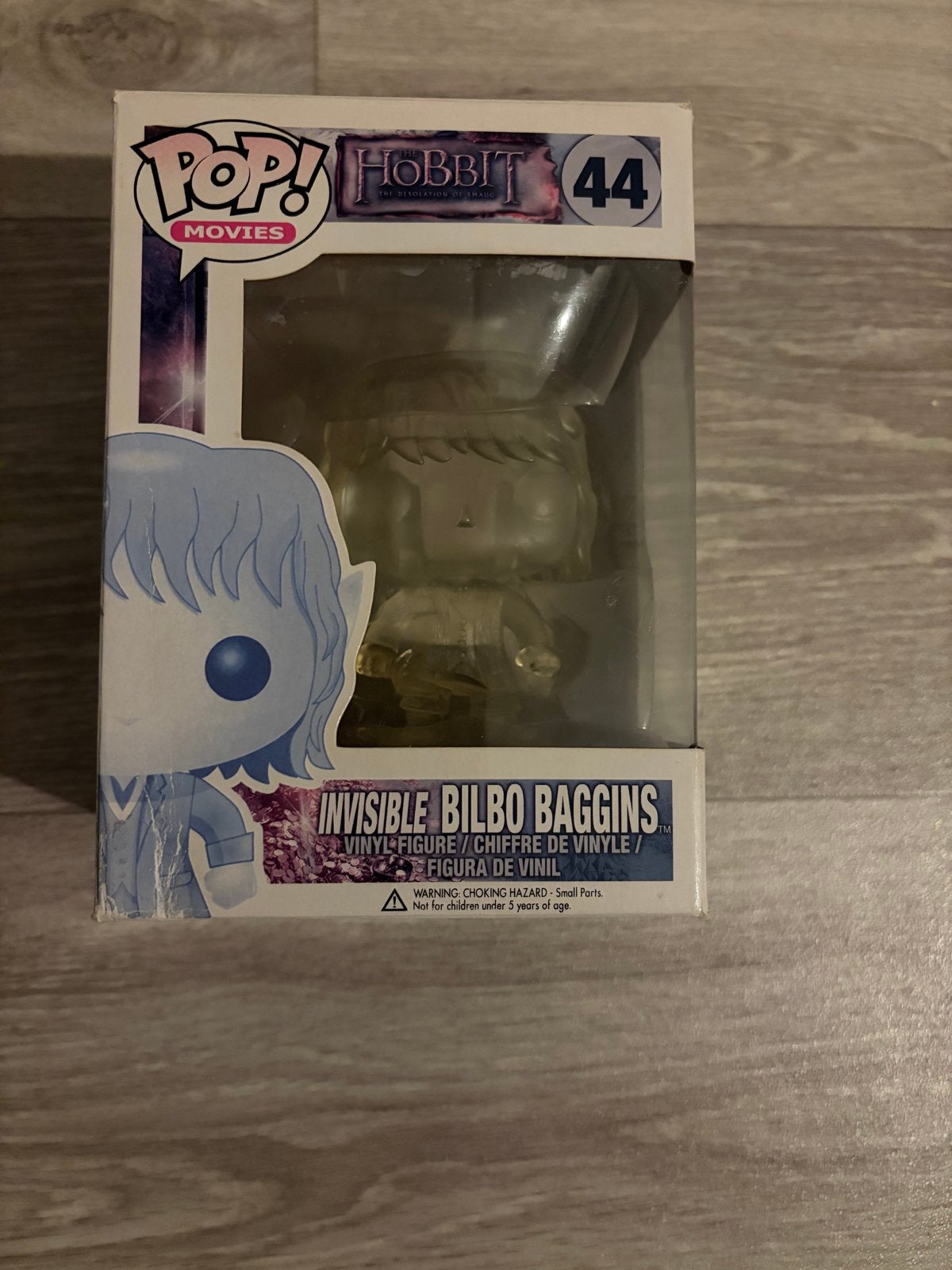 Funko Pop! The Hobbit Invisible Bilbo Baggins #44, Ophalen of Verzenden, Nieuw